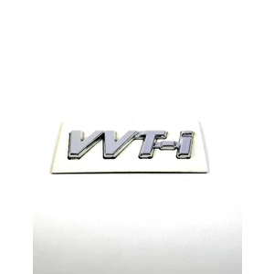TOYOTA UYUMLU VVTI Bagaj Yazısı Yapıştırma 72mm-18mm