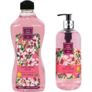 Eyüp Sabri Tuncer Japon Kiraz Çiçeği 1500 ml + 500 ml Sıvı Sabun Set