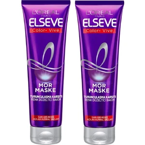 L'Oréal Paris Loreal Paris Elseve Mor Maske 150 ml x 2