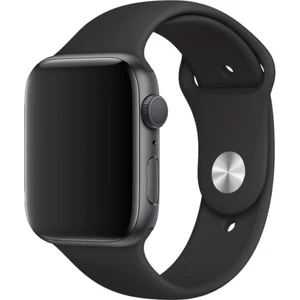 Apple Watch Uyumlu Silikon Spor Kordon 42 - 44 mm M/l  Ölçülerinde Griseo