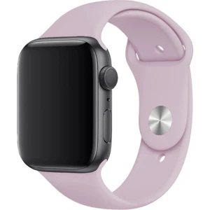Apple Watch Uyumlu Silikon Spor Kordon 42 - 44 mm M/l  Ölçülerinde Lila