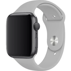Apple Watch Uyumlu Silikon Spor Kordon 38 - 40 mm S/m  Ölçülerinde Gri