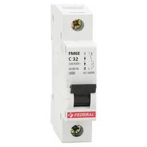 Federal 1X32A 6ka C Tipi Otomatik Sigorta 9EG-C0631-0D32