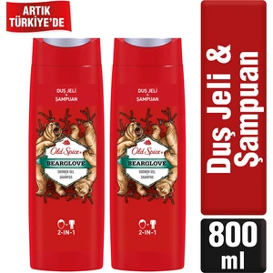 Old Spice Duş Jeli & Şampuan 400 ml Bearglovex2