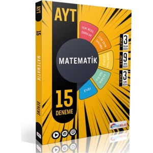 Köşebilgi Yayınları  AYT Matematik 15 Deneme