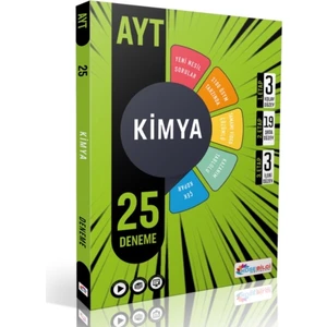 Köşebilgi Yayınları  AYT Kimya 25 Deneme