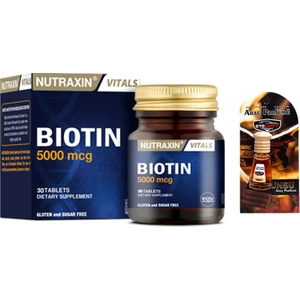 Biotin Tablet 5000 Mcg + Araba Parfümü