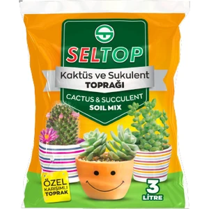 Kaktüs ve Sukulent Toprağı 3 Lt