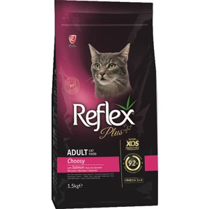 Plus Choosy Somonlu Yetişkin Kedi Maması 1.5 kg