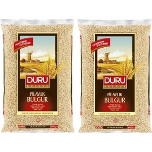 Duru Bakliyat Duru Pilavlık Bulgur 1 kg x 2'li