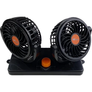Çift Başlıklı 5 İnç Araç Fanı 24V / HAFA30