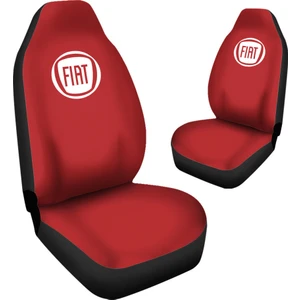 Fiat Linea Araca Özel Oto Koltuk Kılıfı Pro - Kırmızı ( Yeni Tasarım - Yeni Fit Kalıp )
