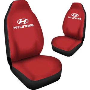 Hyundai Accent  Araca Özel Oto Koltuk Kılıfı Pro - Kırmızı ( Yeni Tasarım - Yeni Fit Kalıp )
