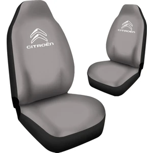 Citroen C4  Araca Özel Oto Koltuk Kılıfı Pro - Gri ( Yeni Tasarım - Yeni Fit Kalıp )