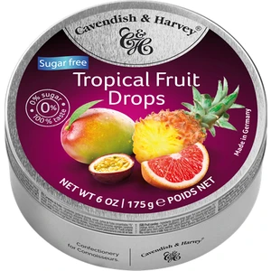 Cavendish & Harvey Tropical Fruits Drops (Sugar Free) Tropical