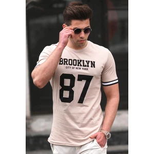 Bej Erkek Tişört 5230