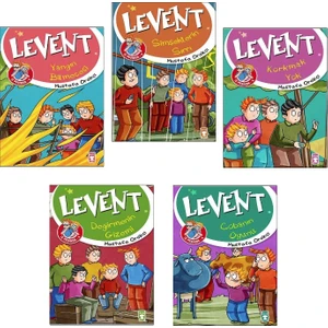 Levent Iz Peşinde 4 - 5 Kitap Set - Mustafa Orakçı
