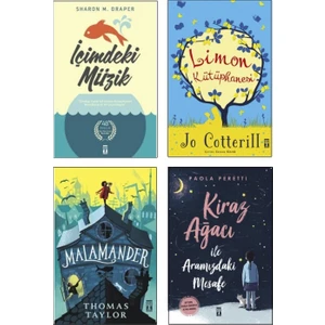 Kiraz Ağacı Ile Aramızdaki Mesafe, Limon Kütüphanesi, Malamander ve Içimdeki Müzik 4 Roman Set