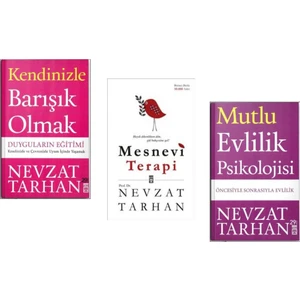 Mesnevi Terapi, Kendinizle Barışık Olmak ve Mutlu Evlilik Psikolojisi -  3 Kitap Set