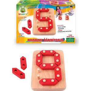 Ahşap Oyuncak - Rakamları Öğreniyorum