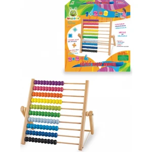 Ahşap Oyuncak - Eğitici Ahşap Abaküs