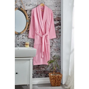 Komfort Home Pamuklu Bornoz - S Beden - Pembe