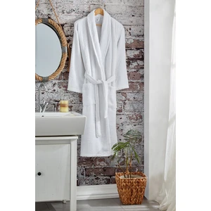 Komfort Home Pamuklu Bornoz - Xl Beden - Beyaz