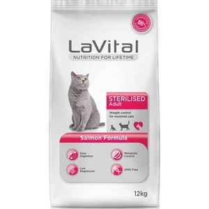 La Vital  Adult Sterilsed Somonlu 12 kg Kısırlaştırılmış Yetişkin Kuru Kedi Maması