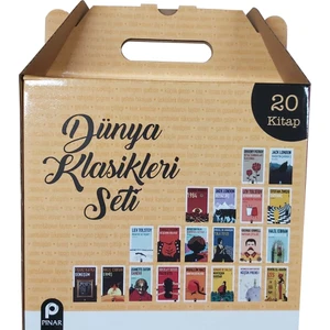 Pınar Yayınları Dünya Klasikleri Kutulu Set (20 Kitap)