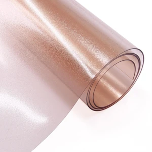 Buzlu Pvc Şeffaf Gülkurusu 1,7 mm Kalın Masa Örtüsü