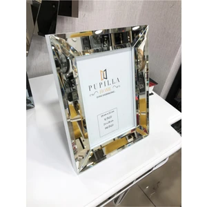 Pupilla Home Şeffaf Renk Aynalı Resim Çerçevesi