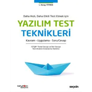 Yazılım Test Teknikleri - Lütfi Koray Yitmen
