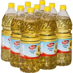 Besler Gıda Ayçiçek Yağı 2 Lt x 9' Lu