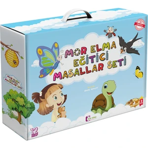 Mor Elma Yayıncılık Eğitici Masallar Seti Büyük Boy 12 Kitap