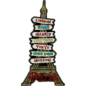 Buzdolabı Magneti Avrupa Şehirleri Paris