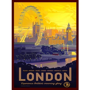 Buzdolabı Magneti Avrupa Şehirleri Londra