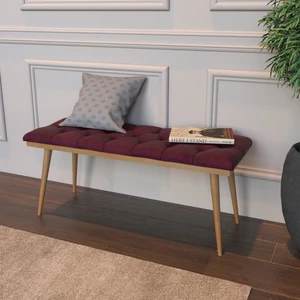 Arden Ahşap Bench Ahşap / Bordo
