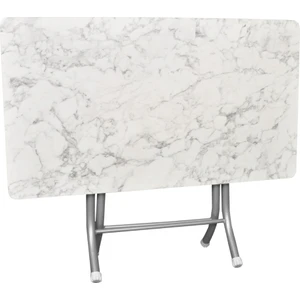 Mermer Desenli Katlanabilir Masa (70*120)