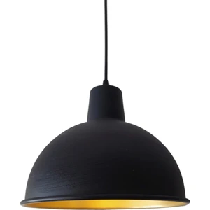 retro,vintage mutfak,oda,cafe,oteller için siyah 1xe27 metal sarkıt avize