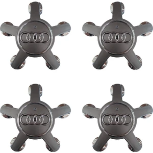 Audi Ahtapot 5 Kol Jant Göbeği Kapağı 135 mm Kapak 4 Adet
