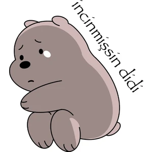 Art Pap Incinmişsin Dedi Sticker