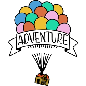 Art Pap Adventure Is Out There Sticker
