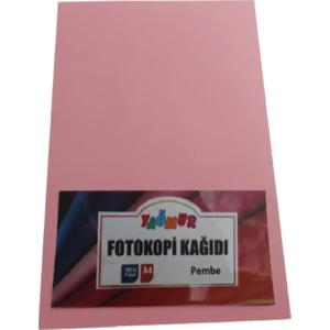 A4 Renkli Fotokopi Kağıdı Pembe 100'LÜ Paket