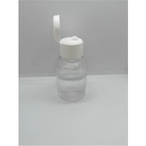 10ML Şeffaf Plastik Şişe+Fliptop Kapak,dezenfektan Şişesi,açmalı Kapak,boş Şişe,50 Adet
