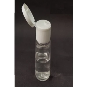 100ML Şeffaf Plastik Şişe+Fliptop Kapak,dezenfektan Şişesi,açmalı Kapak,boş Şişe,50 Adet