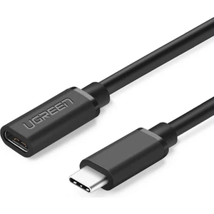 USB 3.1 Thunderbolt 3 Type-C Erkek to Type-C Dişi Uzatma Kablosu 50 CM