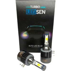 H4 Led Xenon 12V Mini Gövde Yeni Nesil Led