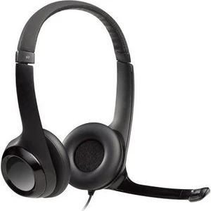 H390 USB Stereo Mikrofonlu Kulaküstü Kulaklık Siyah