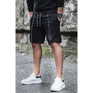 Siyah Kapri Şort 4849