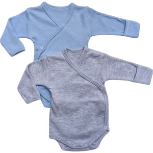 Özdemirli Bebe Kendinden Eldivenli Kruvaze Badi 2 Li Paket